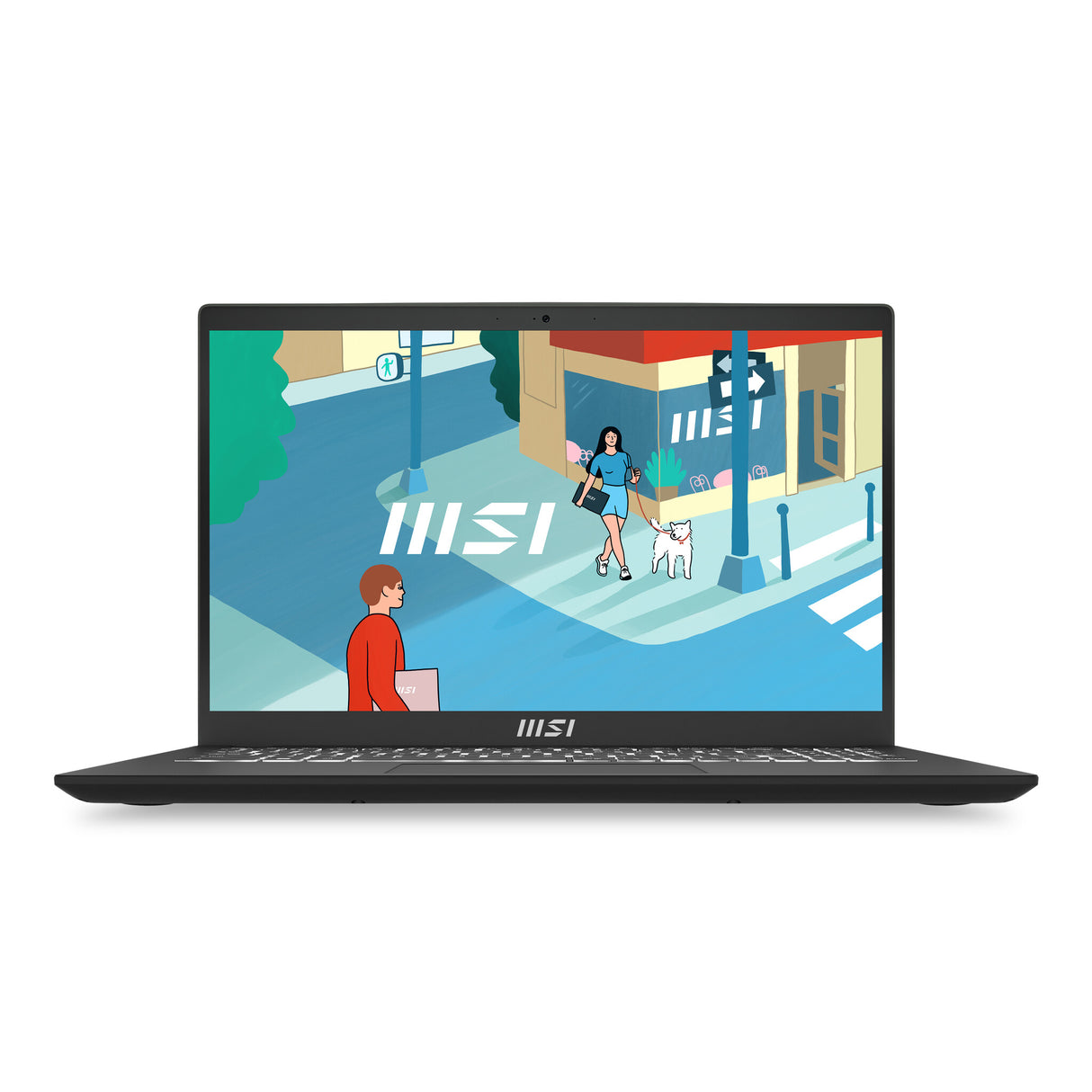 MSI Modern 15 H B13M-004UK Intel® Core™ i5 i5-13420H Laptop 39.6 cm (15.6") Full HD 16 GB DDR4-SDRAM 512 GB SSD Wi-Fi 6E (802.11ax) Windows 11 Home Black