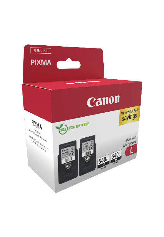 Canon PG-540L ink cartridge 2 pc(s) Original High (L) Yield Black