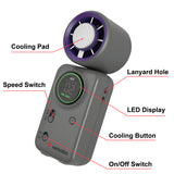 Verbatim Cool 'n' Go Ice Touch Mini Handheld Fan