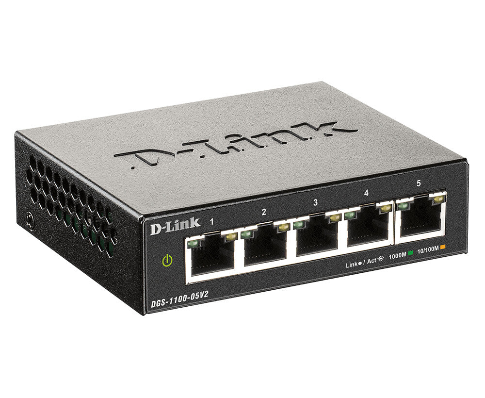D-Link 5-Port Gigabit Smart Managed Switch
