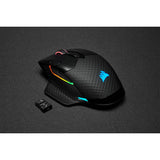 Corsair DARK CORE RGB PRO mouse Gaming Right-hand RF Wireless + Bluetooth + USB Type-A Optical 18000 DPI