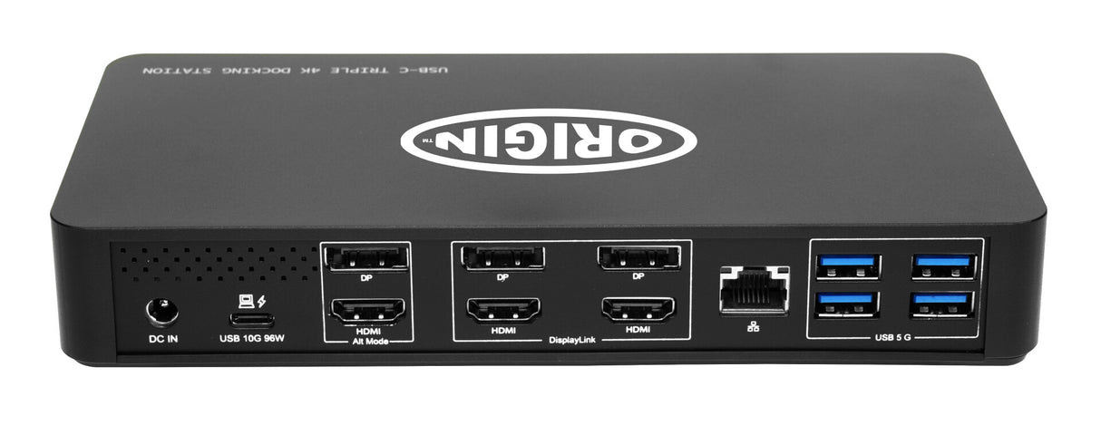 Origin Storage Docking Station USB-C/A Triple 4K
