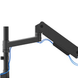 Origin Storage Gas Spring Single Monitor Arm with VESA 75x75 and 100x100