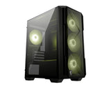 MSI MAG FORGE M120R AIRFLOW computer case Mini Tower Black, Transparent