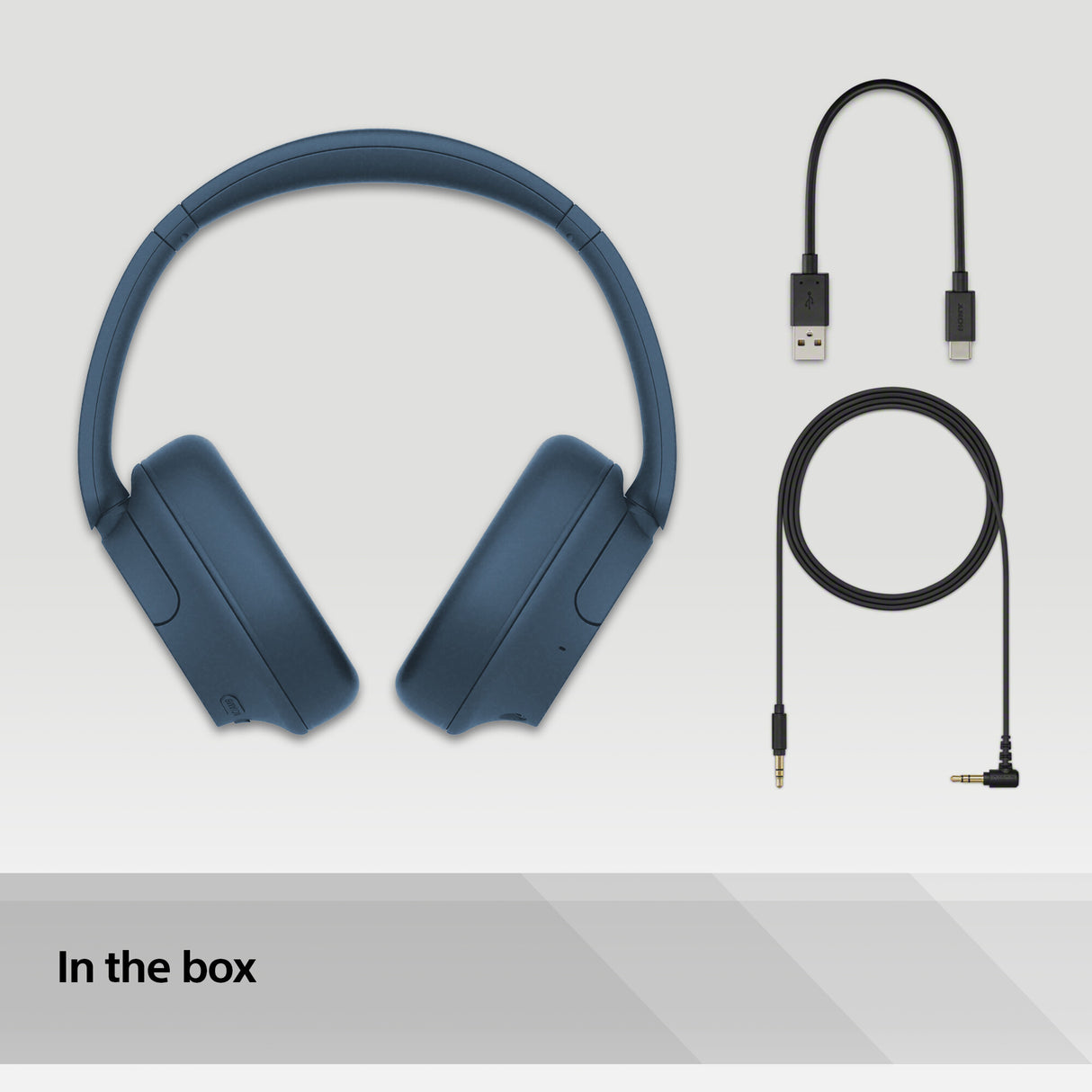 Sony WH-CH720N Wireless Noise Cancelling Headphones, Blue