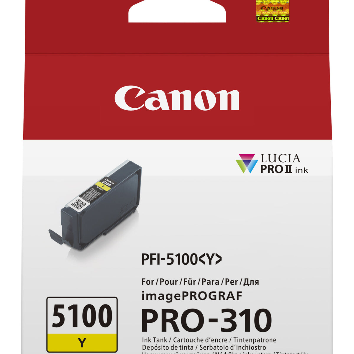 Canon PFI-5100 Y ink cartridge 1 pc(s) Original Yellow – Direct Computers