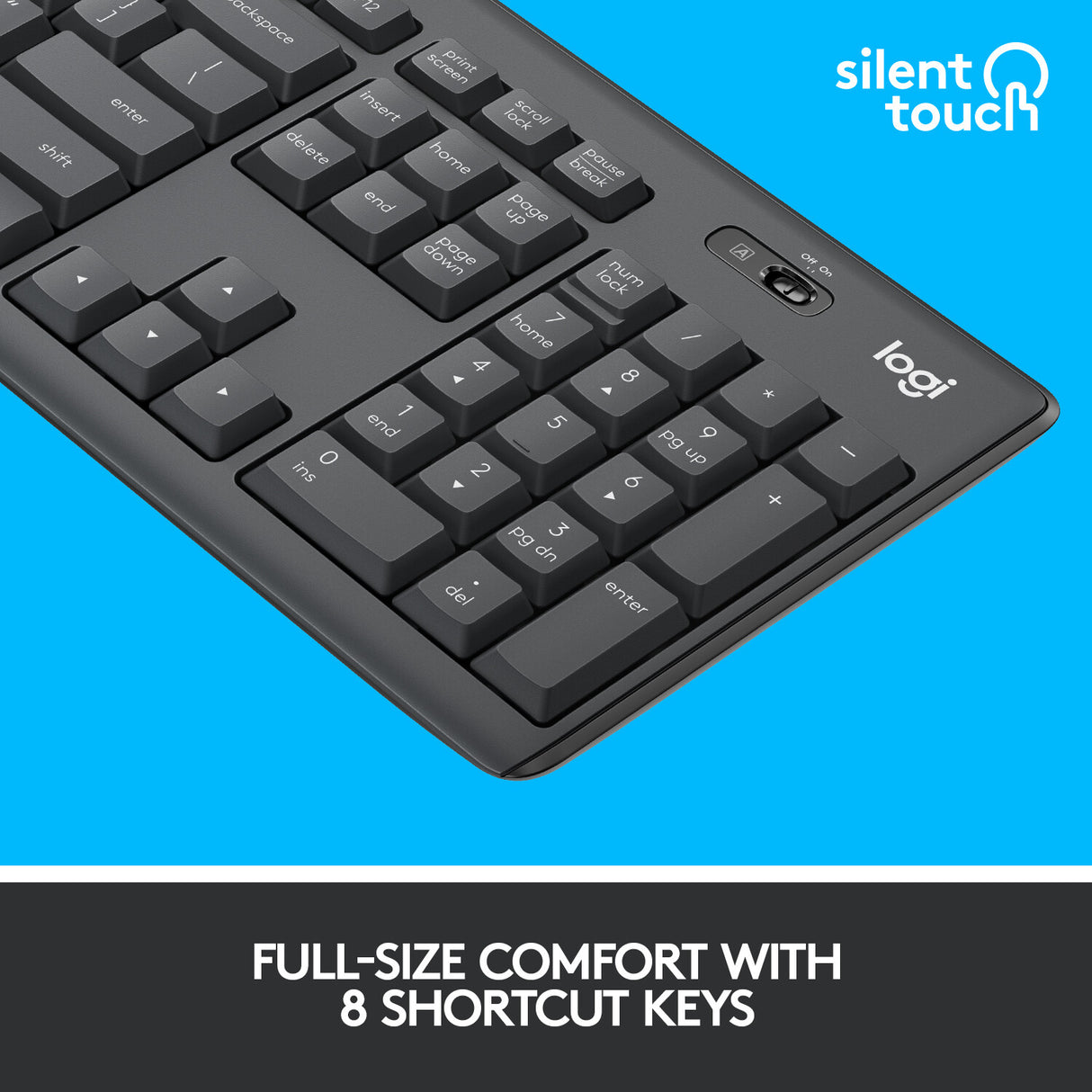 Logitech MK295 Silent Wireless Combo