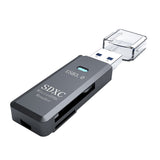 PREVO CR311 card reader USB 3.2 Gen 1 (3.1 Gen 1) Type-A Black