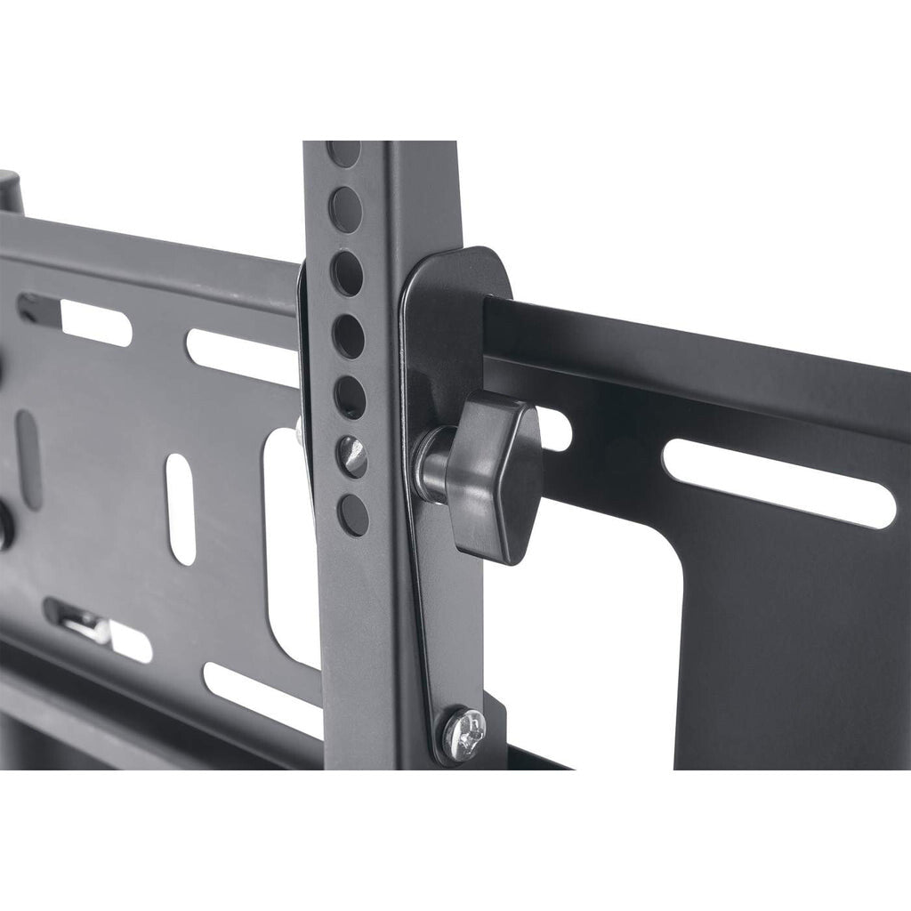 Manhattan Tripod Floor Mount for TV & Monitors, Stand Assembly, For screens: 37" to 65", VESA compatability: all between 200x200 to 600x400mm - check the dimensions of the four mounting holes on back of screen to ensure it fits, Max 35kg, Black, LFD, Brac