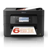 Imprimante jet d'encre Epson WorkForce WF-4820DWF C11CJ06401, A4, couleur, sans fil et Ethernet, tout-en-un avec télécopie, recto verso