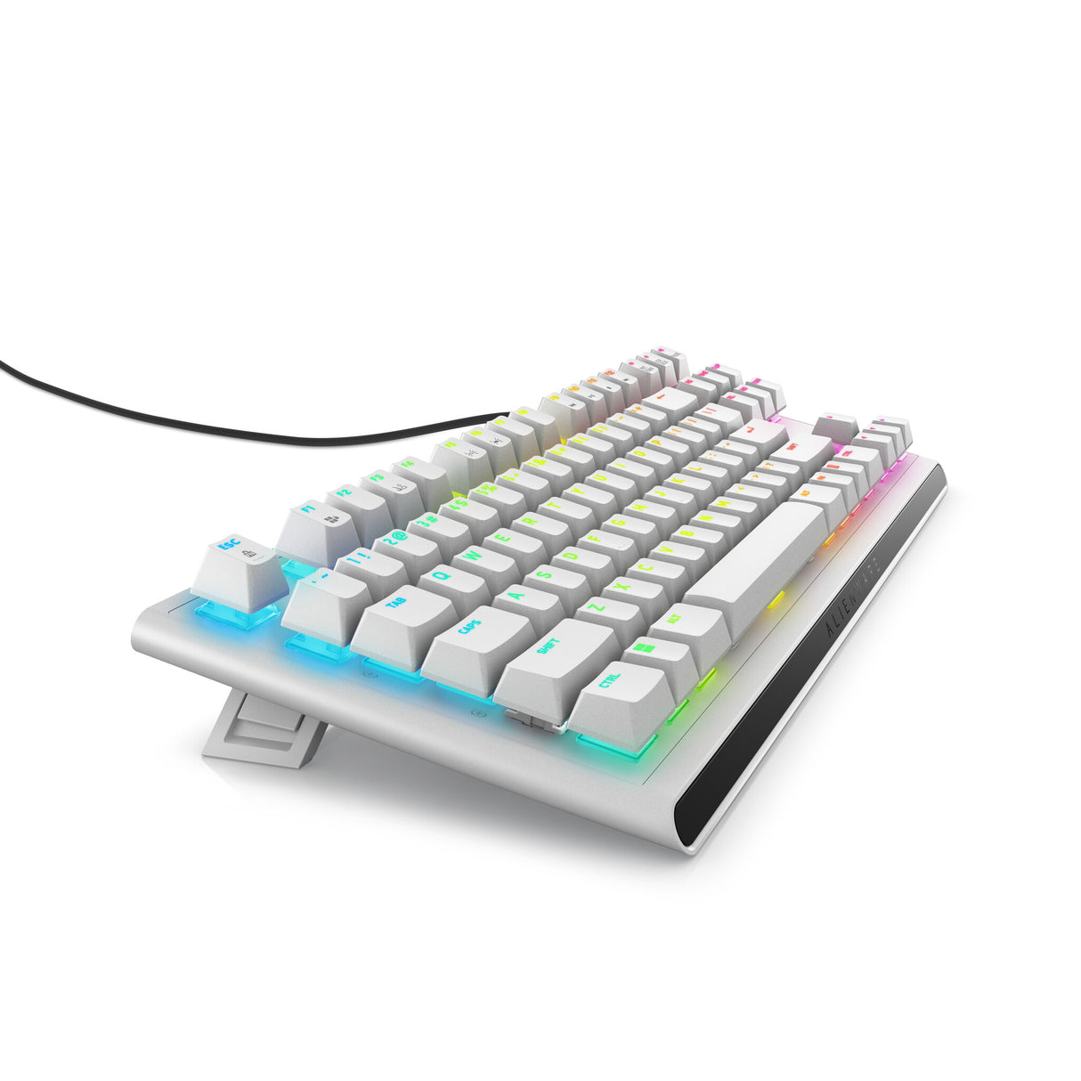 Alienware AW420K keyboard Gaming USB QWERTY US International White