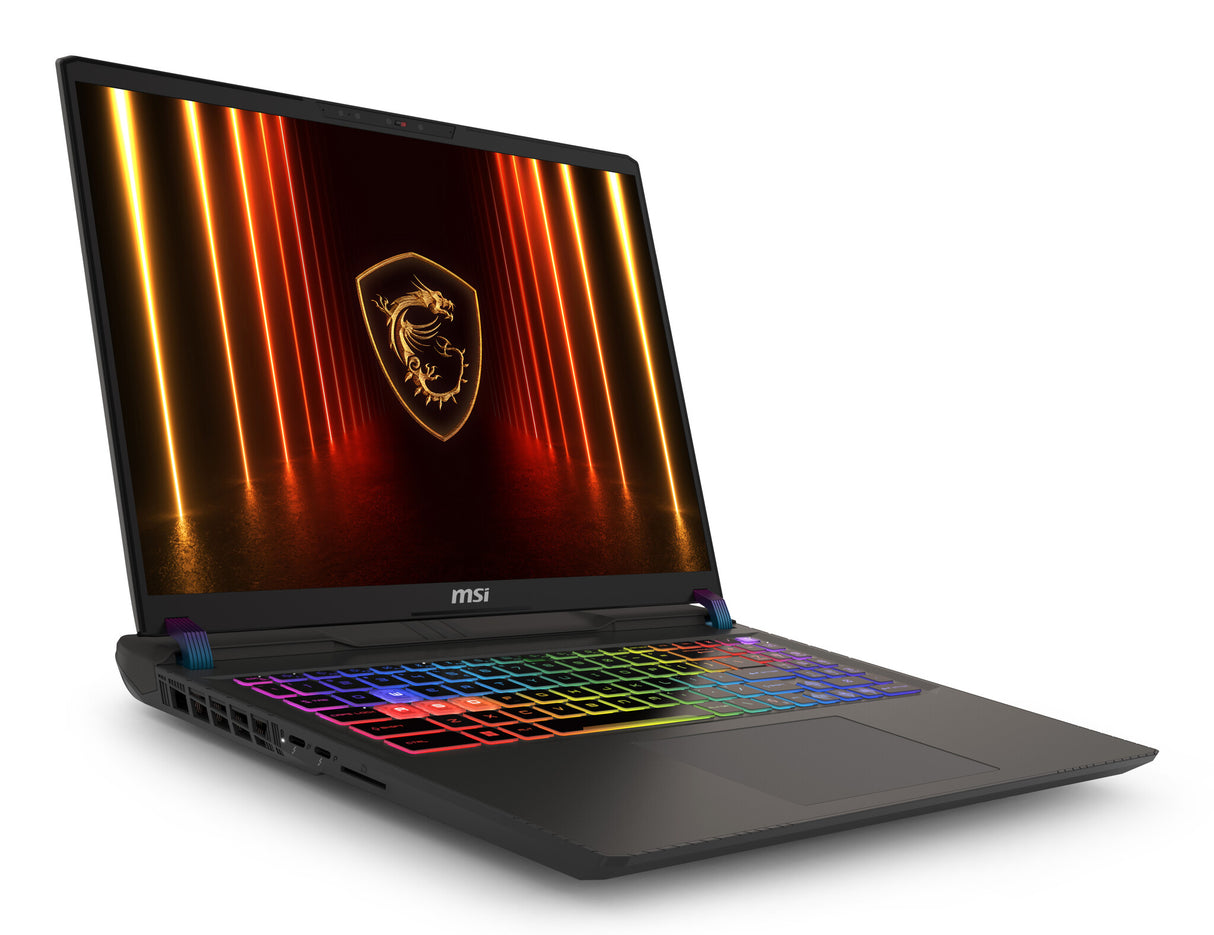 MSI Vector 16 HX AI A2XWHG-403UK Intel Core Ultra 7 255HX Laptop 40.6 cm (16") Quad HD+ 16 GB DDR5-SDRAM 512 GB SSD NVIDIA GeForce RTX 5070 Ti Wi-Fi 6E (802.11ax) Windows 11 Home Grey