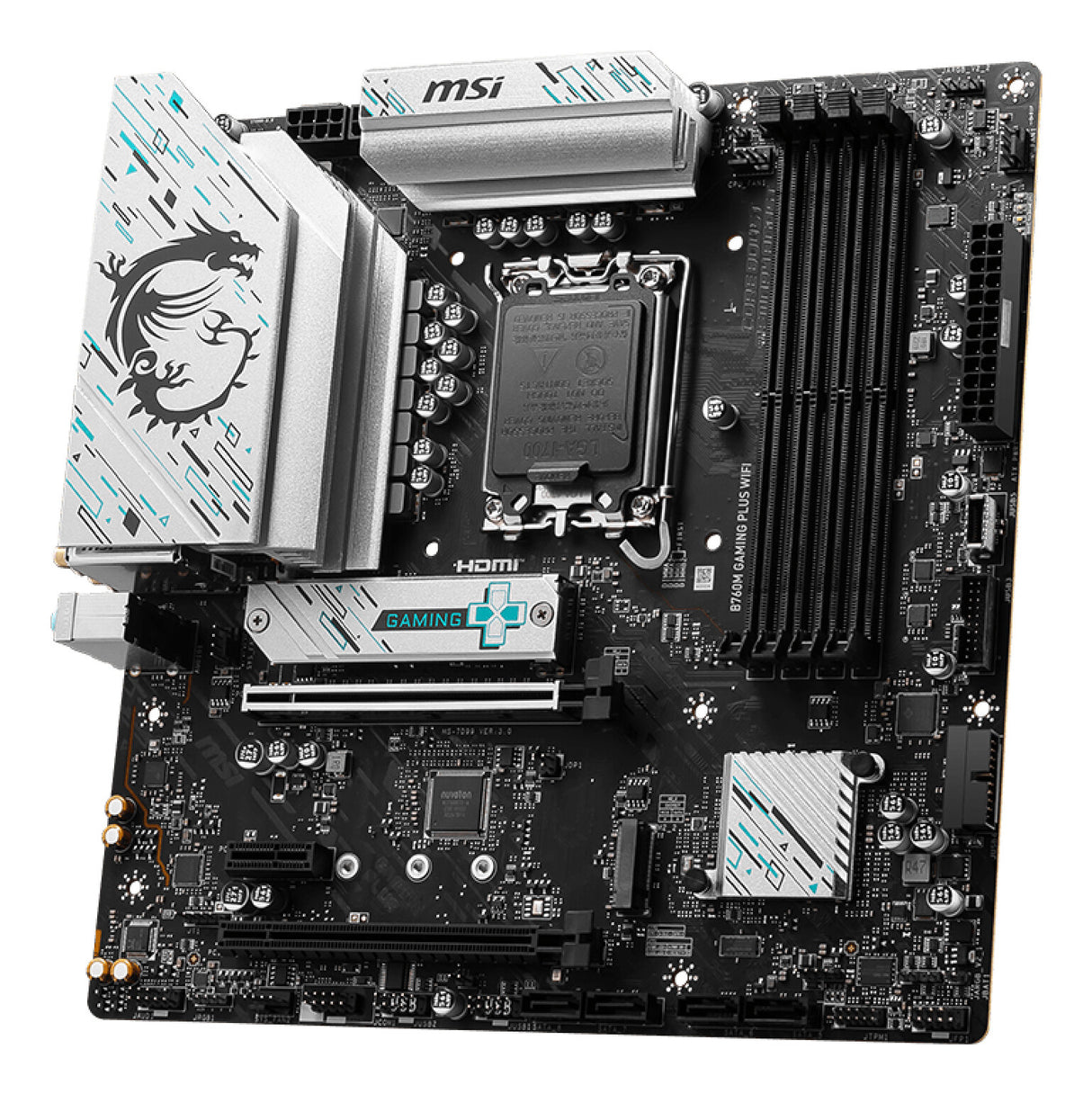 MSI B760M GAMING PLUS WIFI motherboard Intel B760 LGA 1700 micro ATX