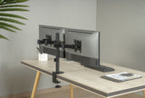 Origin Storage Gas Spring Dual Monitor Arm with VESA 75x75 and 100x100
