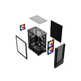 VIDA SPIRE ATX BLACK GAMING CASE Desktop