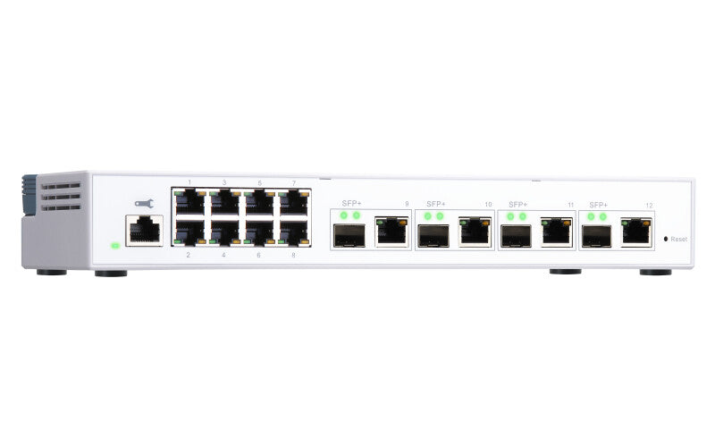 QNAP QSW-M408-4C network switch Managed L2 Gigabit Ethernet (10/100/1000) White