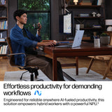 HP EliteBook 8 G1a Next Gen AI PC Copilot+ PC AMD Ryzen AI 5 340 Laptop 35.6 cm (14") WUXGA 16 GB DDR5-SDRAM 512 GB SSD Wi-Fi 7 (802.11be) Windows 11 Pro Silver