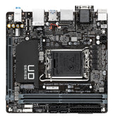 GIGABYTE H610I DDR4 Motherboard - Supports Intel Core 14th CPUs, 4+1+1 Hybrid Digital VRM, up to 3200MHz DDR4, 1xPCIe 3.0 M.2, GbE LAN, USB 3.2 Gen 1