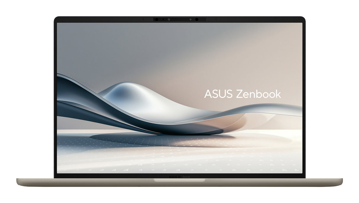 ASUS Zenbook A14 UX3407QA-QD219W Copilot+ PC Snapdragon X1-26-100 Laptop 35.6 cm (14") WUXGA 16 GB LPDDR5x-SDRAM 512 GB SSD Wi-Fi 6E (802.11ax) Windows 11 Home Beige