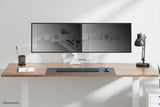 Neomounts DS75-450WH2 Monitor arm 17-32" - gas spring - Topfix - 180°-stop