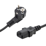 connektgear 2m European Mains Power Cable - Schuko Plug to C13 Socket