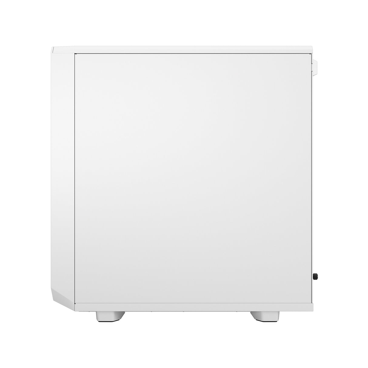 Fractal Design Meshify 2 Mini (White TG) Estuche para juegos con ventana de vidrio transparente, Micro ATX, malla angular, USB-C, GPU de 331 mm y soporte para radiador de 280 mm
