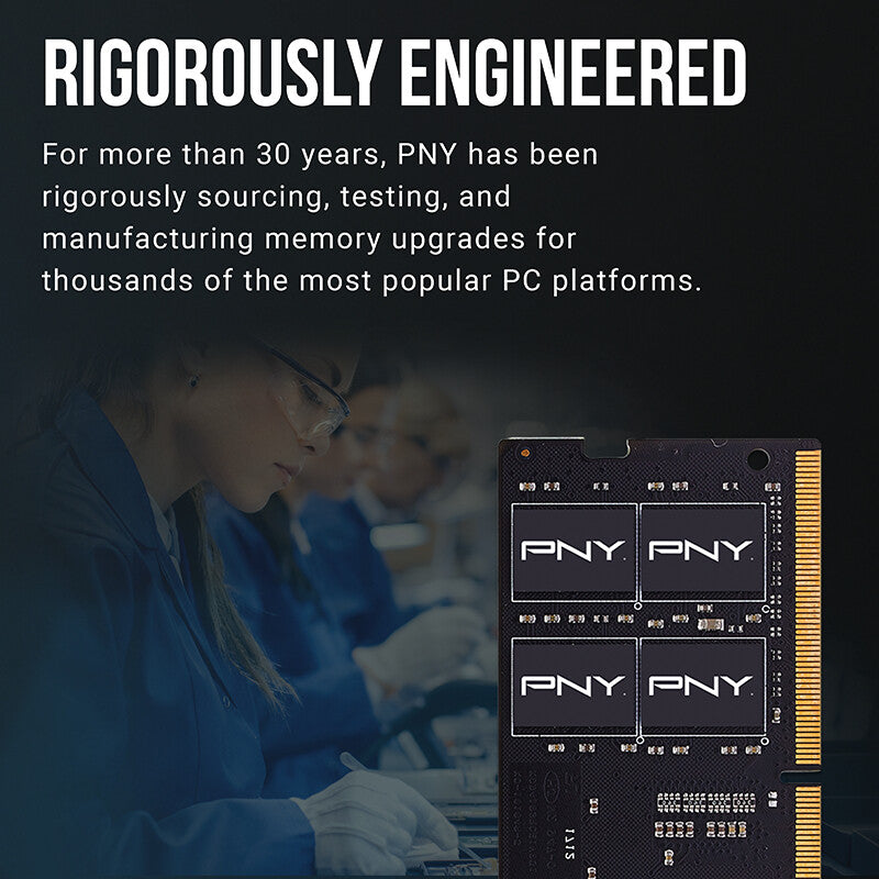 PNY Performance memory module 16 GB 1 x 16 GB DDR4 260-pin SO-DIMM