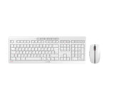 CHERRY Stream Desktop Recharge keyboard Mouse included Universal RF Wireless QWERTY UK English Grey