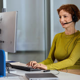HP Poly Mission 415 Monaural USB Wired Headset (Bulk)