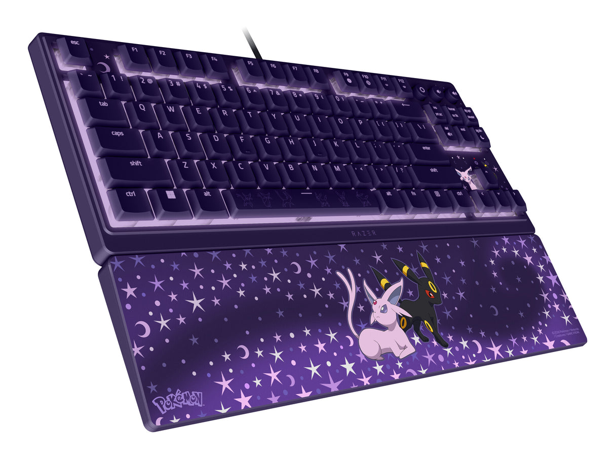 Razer Ornata V3 Tenkeyless – Espeon & Umbreon Edition keyboard Gaming USB Purple