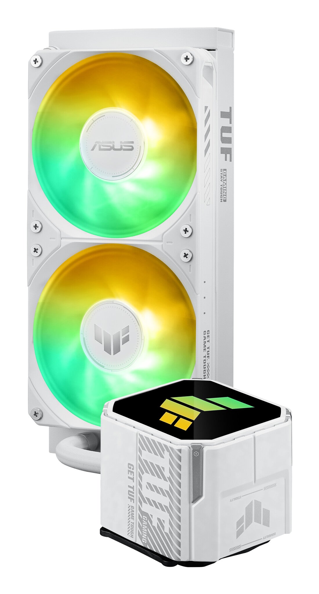 ASUS TUF GAMING LC III 240 ARGB WHT Processor All-in-one liquid cooler 12 cm White