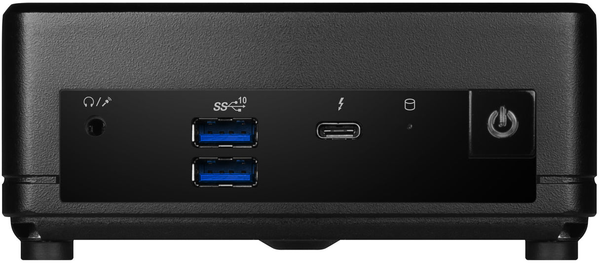 MSI Cubi 5 12M Intel Core i5 1235U Barebone, NUC, SFF, Mini Computer, HTPC, (NO RAM, NO Storage, NO OS), IRIS XE Graphics/ThunderBolt 4/Type C/HDMI/DisplayPort/Dual LAN/WiFi 6E/BT 5.3/VESA