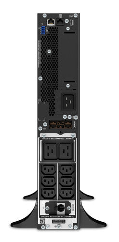 APC Smart-UPS On-Line, 3kVA, Tower, 208V/230V, 6x C13+2x C19 IEC outlets, SmartSlot, Extended runtime, W/O rail kit