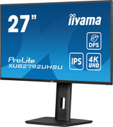 iiyama ProLite XUB2792UHSU-B6 computer monitor 68.6 cm (27") 3840 x 2160 pixels 4K Ultra HD LED Black