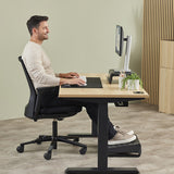Fellowes Keyboard Wrist Rest Breyta Keyboard Wrist Support with Antibacterial Protection Ergonomic Wrist Support Black