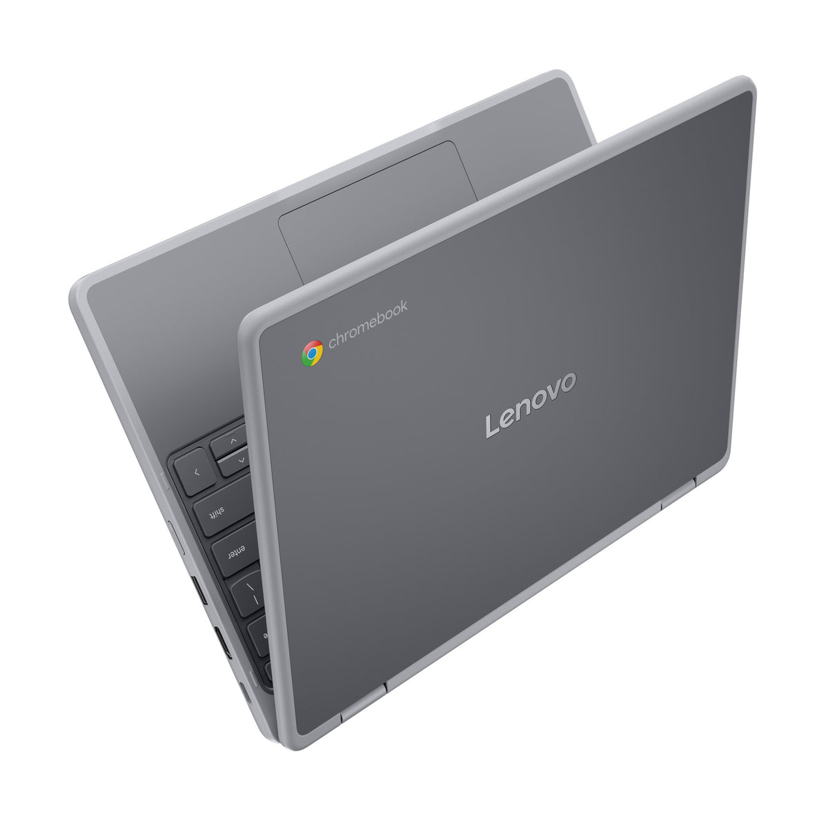 Lenovo Chrome 500e 2in1 G5 M89 MediaTek Kompanio 540 Chromebook 31 cm (12.2") Touchscreen WUXGA 8 GB LPDDR5x-SDRAM 64 GB UFS Wi-Fi 6E (802.11ax) ChromeOS Grey UK English