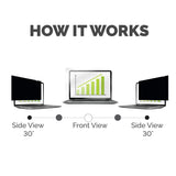 Fellowes PrivaScreen 35.6 cm (14") Laptop Frameless display privacy filter