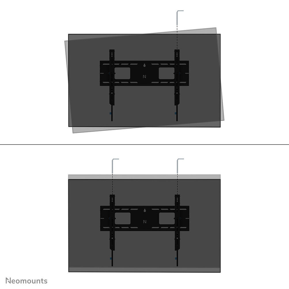 Neomounts WL35-750BL16 Heavy duty wall mount 42-86" - tilt - lockable - fast installation - TÜV