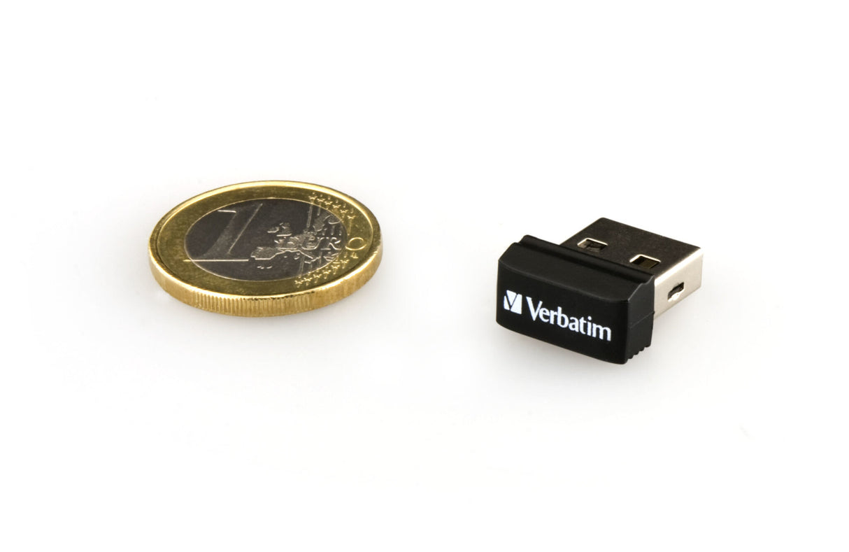 Verbatim Store 'n' Stay NANO - USB Drive 16 GB - Black