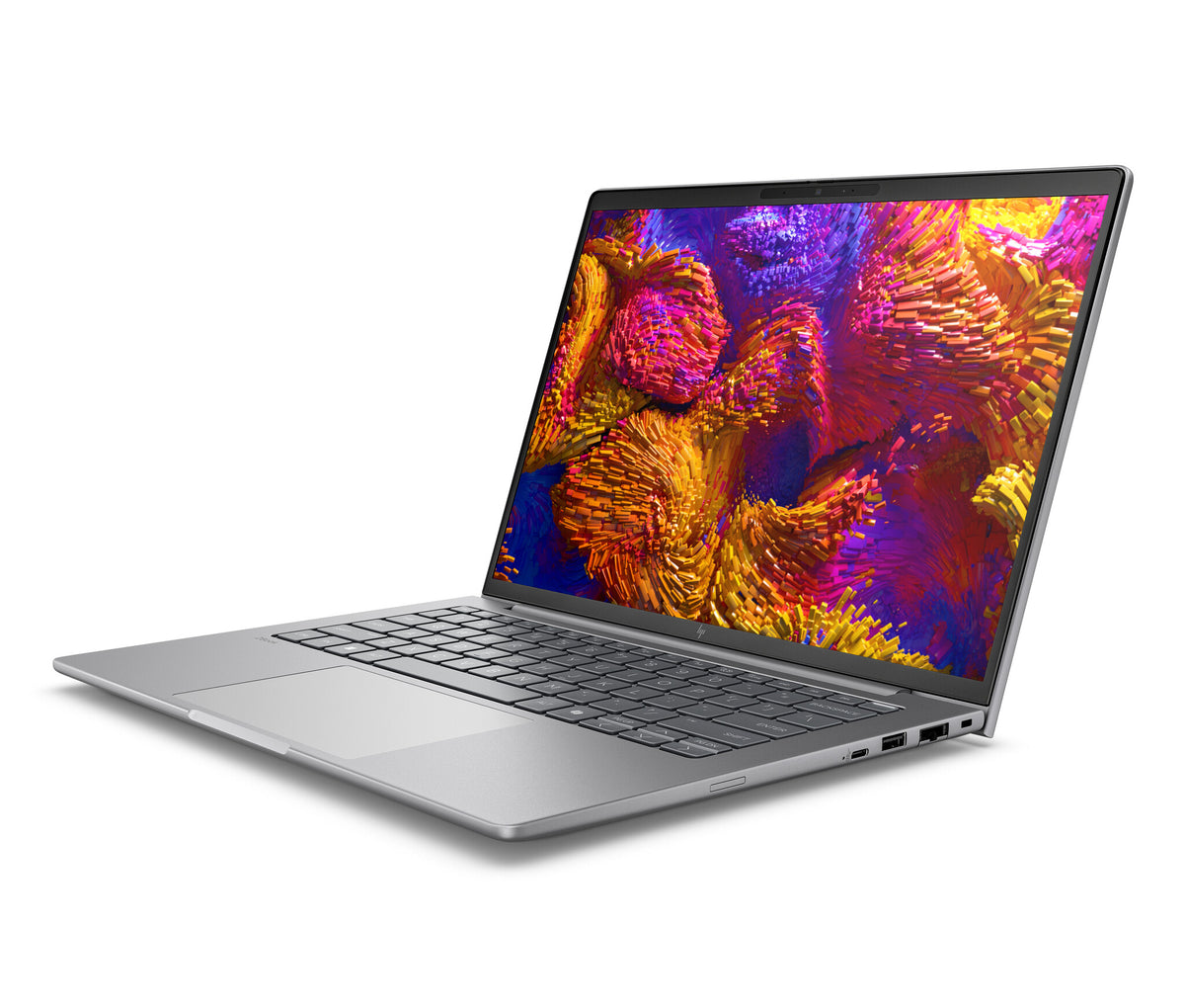 HP E82HFET laptop Copilot+ PC 375 35.6 cm (14") WUXGA 32 GB DDR5-SDRAM 1 TB SSD Wi-Fi 7 (802.11be) Windows 11 Pro AI Workstation, AI PC Silver
