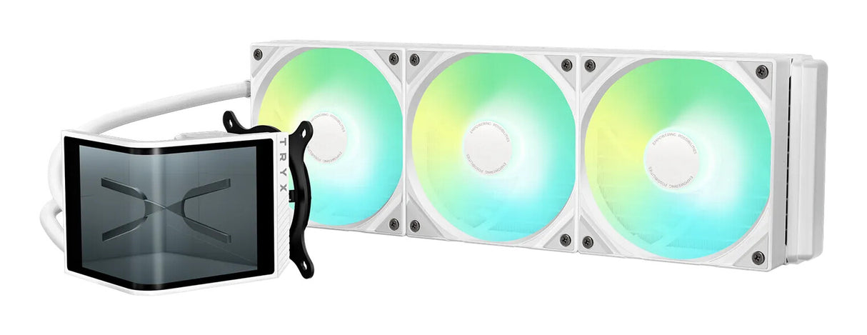 TRYX Panorama SE ARGB 360 Processor All-in-one liquid cooler 12 cm White 1 pc(s)