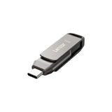 Lexar JumpDrive Dual Drive D400 USB flash drive 64 GB USB Type-A / USB Type-C 3.2 Gen 1 (3.1 Gen 1) Silver