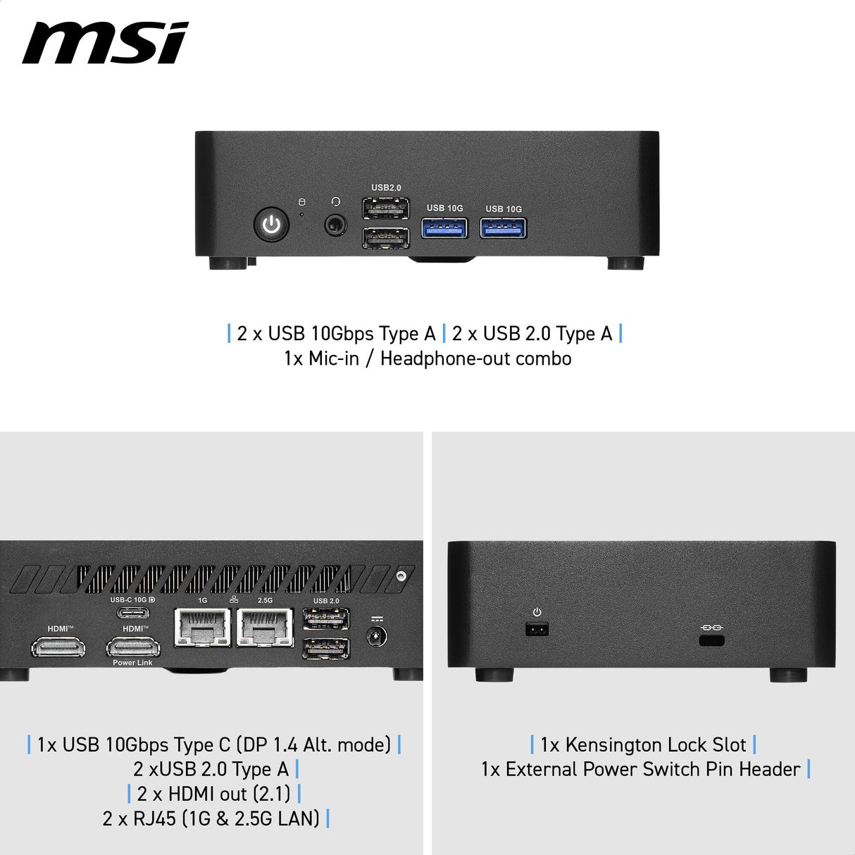 MSI Cubi NUC TWG S N150 BB