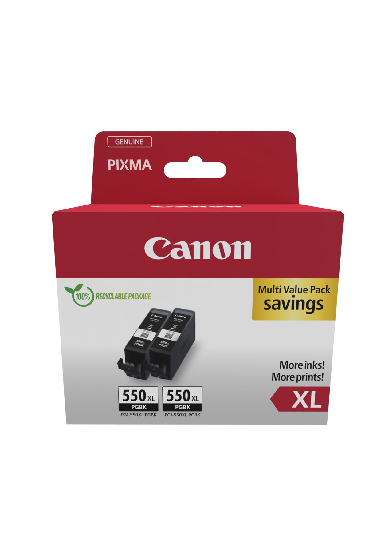 Canon 6431B010 ink cartridge 2 pc(s) Original Black