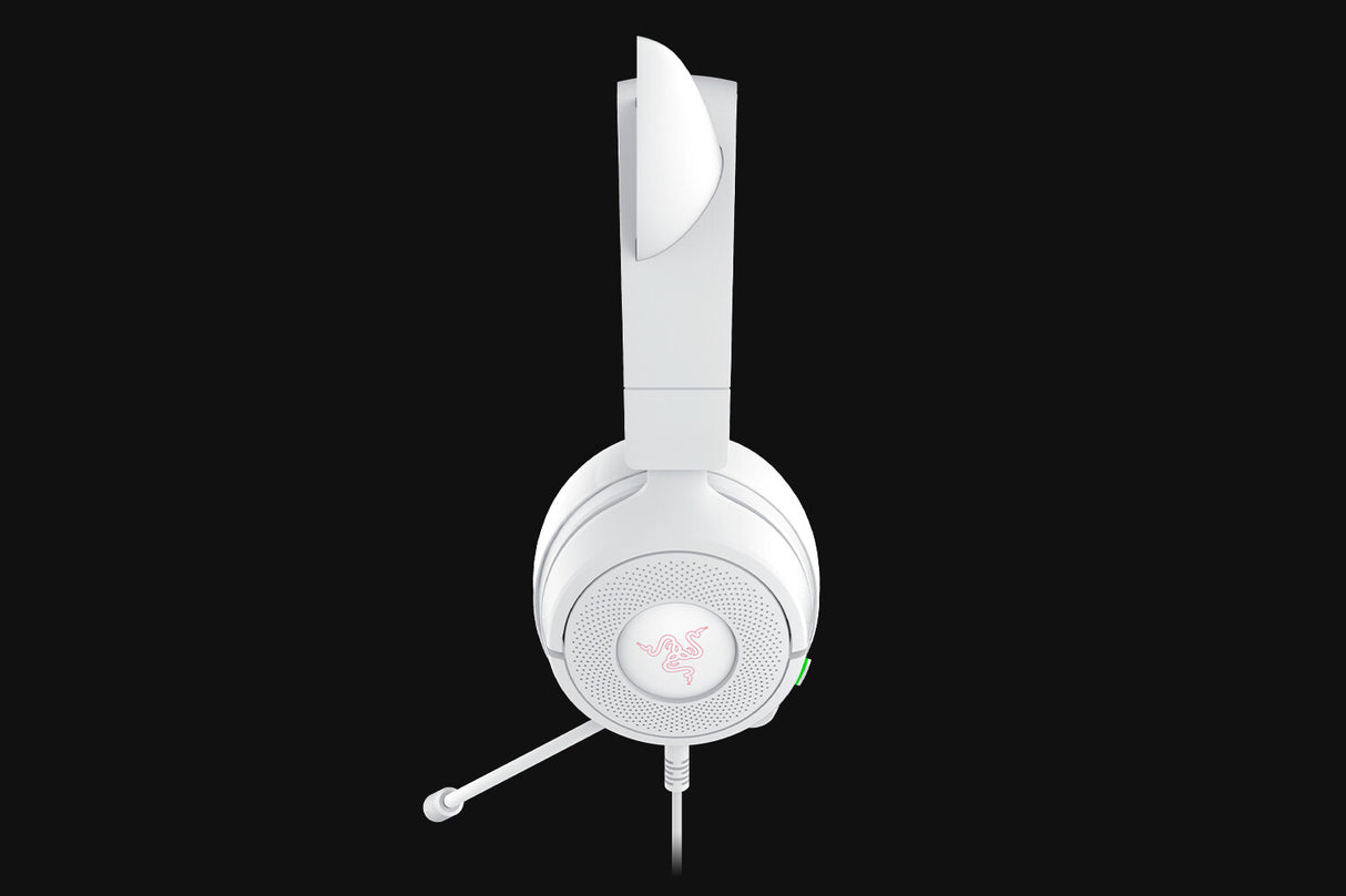 Razer RZ04-05350300-R3M1 headphones/headset Wired Head-band Gaming White