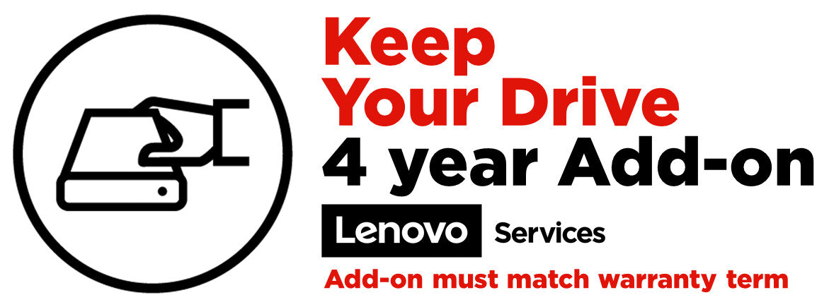 Lenovo 4Y Keep Your Drive 1 license(s) 4 year(s)