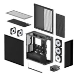 ARCTIC Xtender (Mirror Black) Premium E-ATX PC Case
