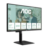 AOC Q27P4CV computer monitor 68.6 cm (27") 2560 x 1440 pixels Quad HD LED Black