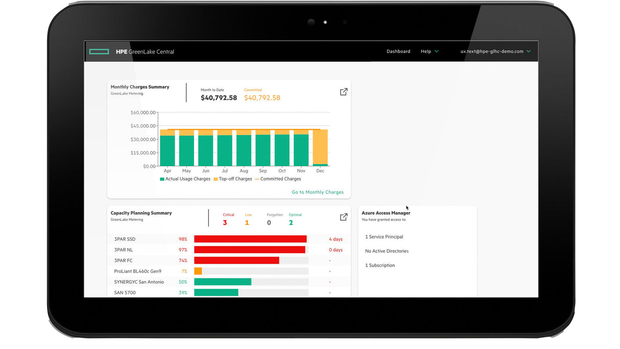 HPE GreenLake for File Storage MP per TB Software and Support 3-year SaaS