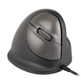 R-Go Tools Ergonomic mouse R-Go HE Break with break software, medium (hand size 165-185 mm), right-handed, Wired, black
